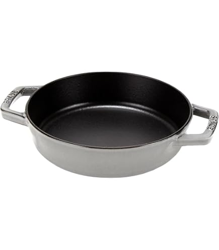 Amazon｜staub ストウブ 「 両手フライパン ブラック 20cm